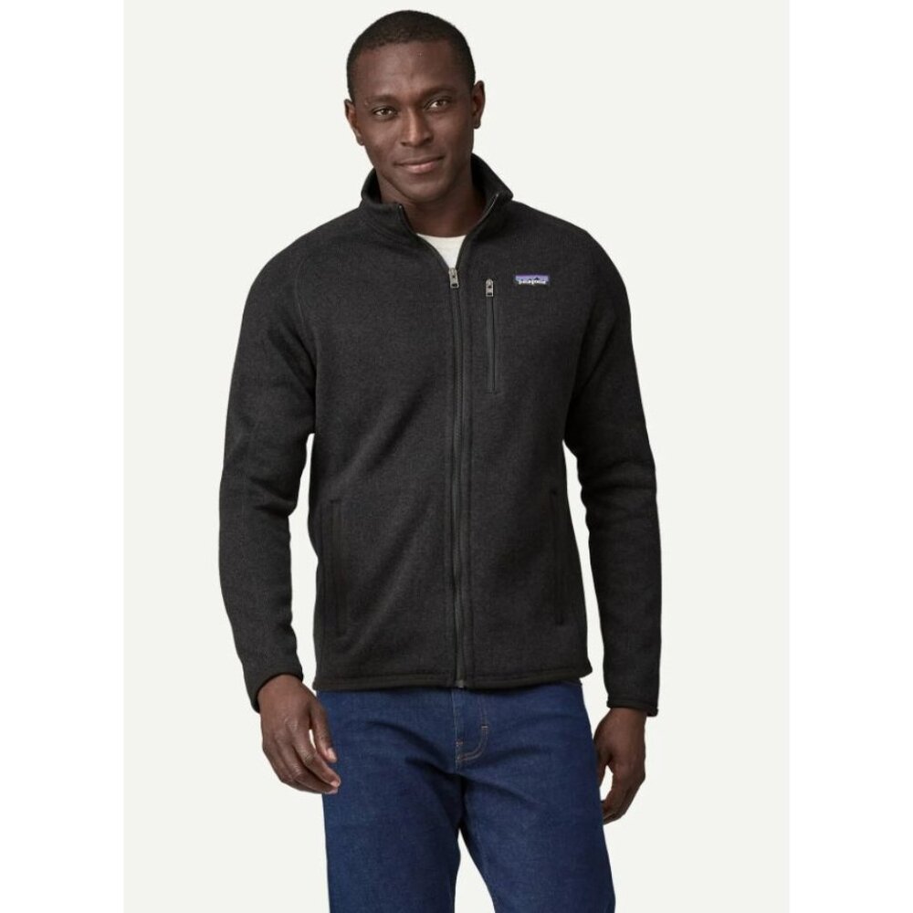 Patagonia Black The Concord Group Better Sweater Full Zip Fleece jacket Men's L